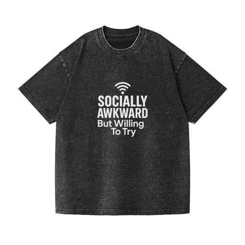 Socially Awkward Vintage T-shirt
