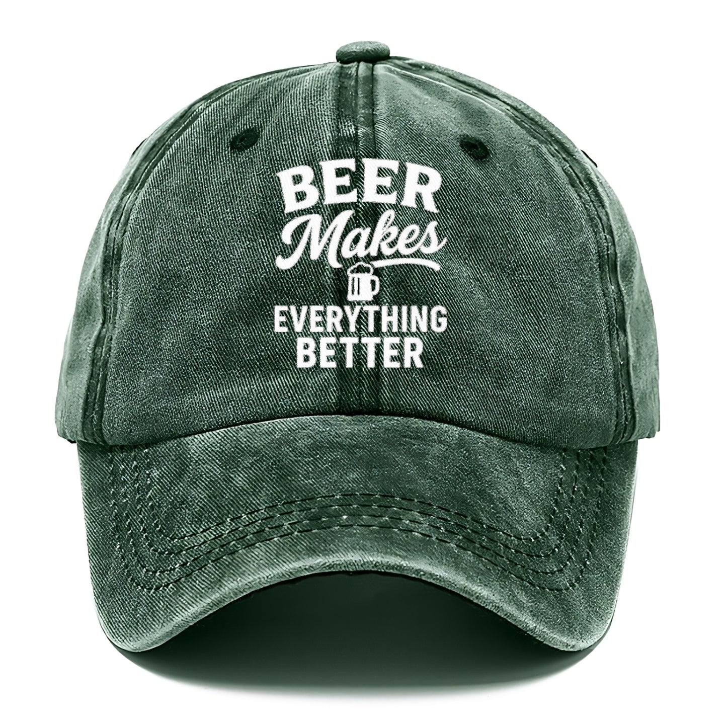 brewed serenity better with beer Hat