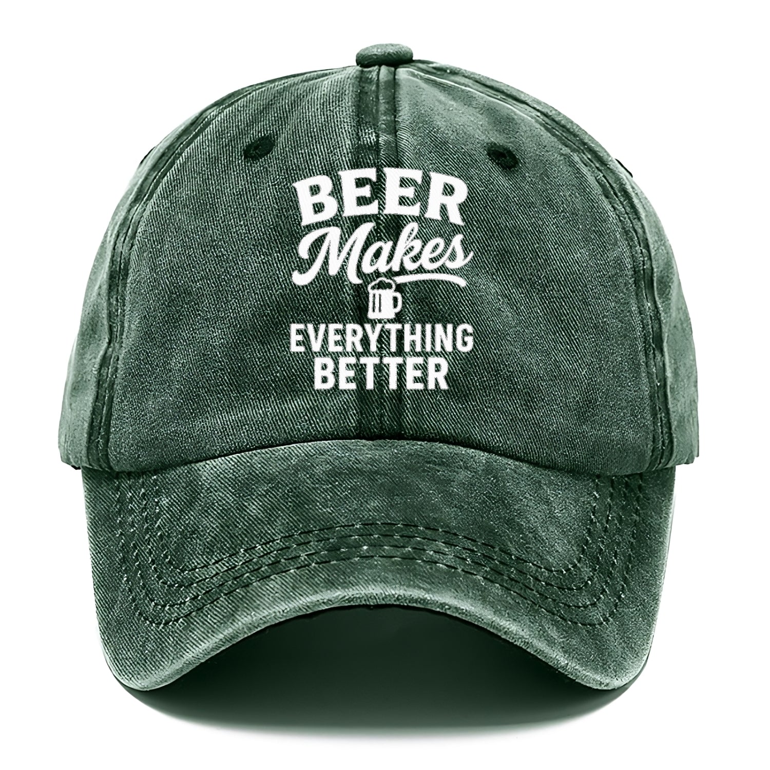 brewed serenity better with beer Hat