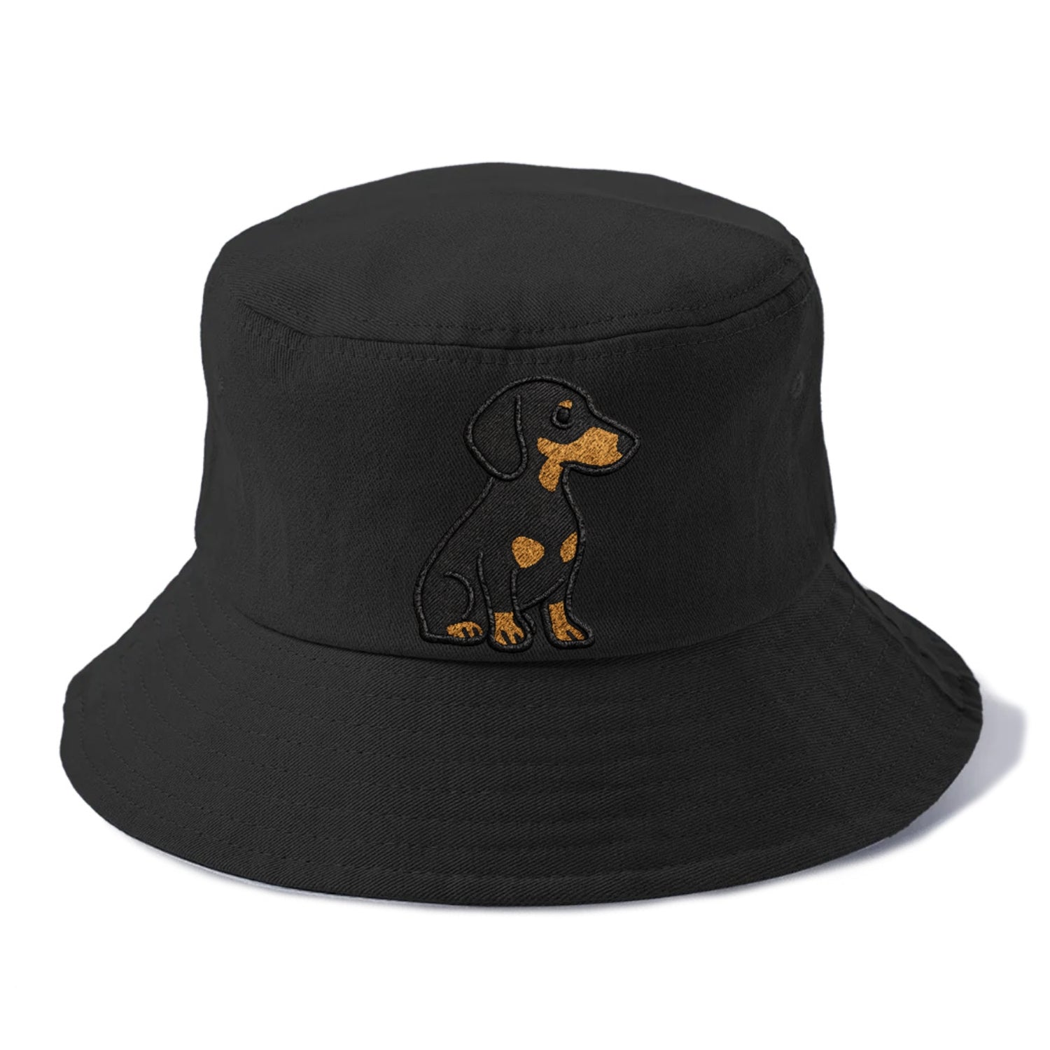 dachshund-black-and-tan-loyal-companion Hat