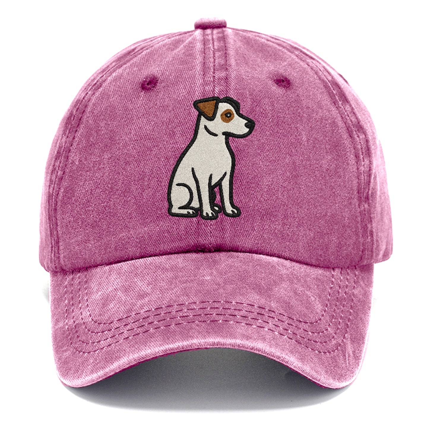 jack-russell-terrier-white-with-brown-patches-playful-spirit Hat