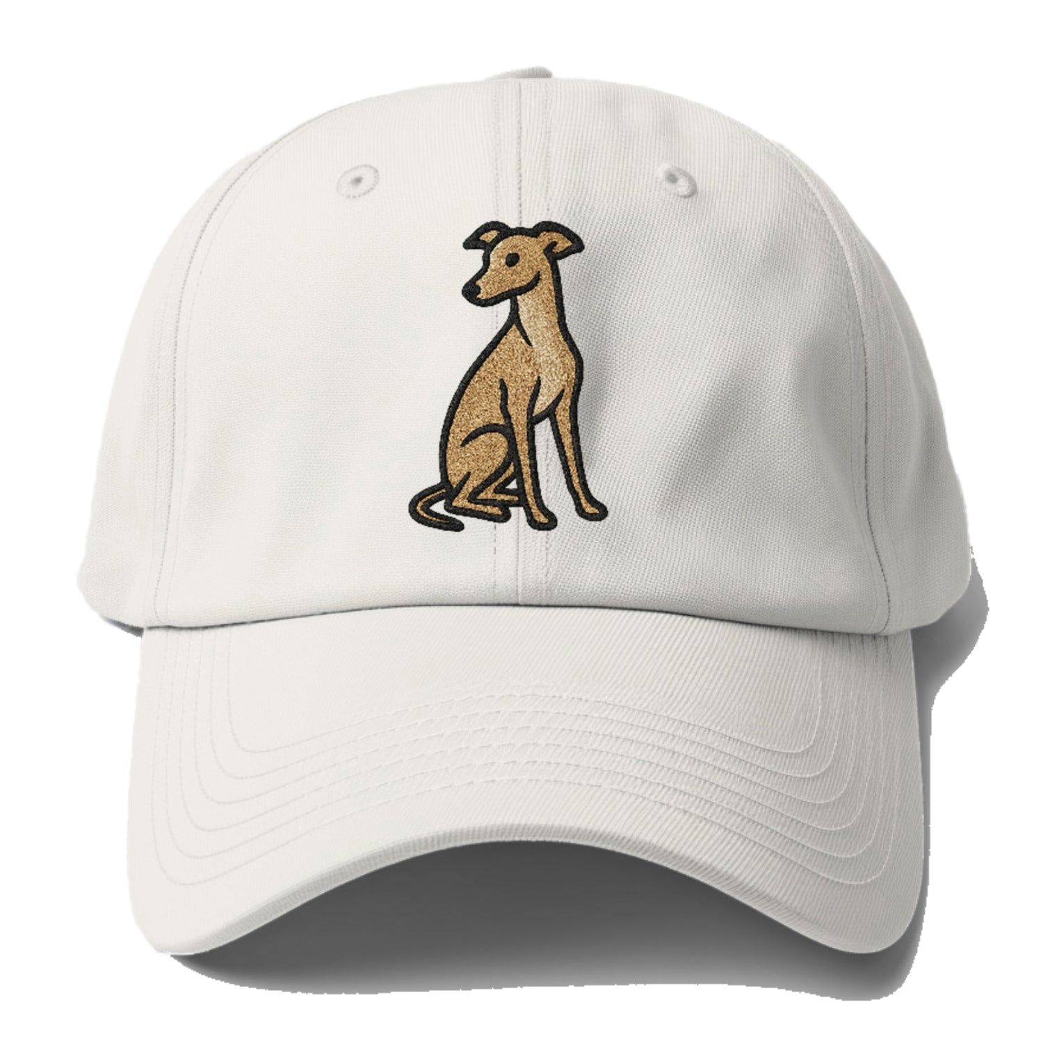 Whippet Fawn Colored Design Hat