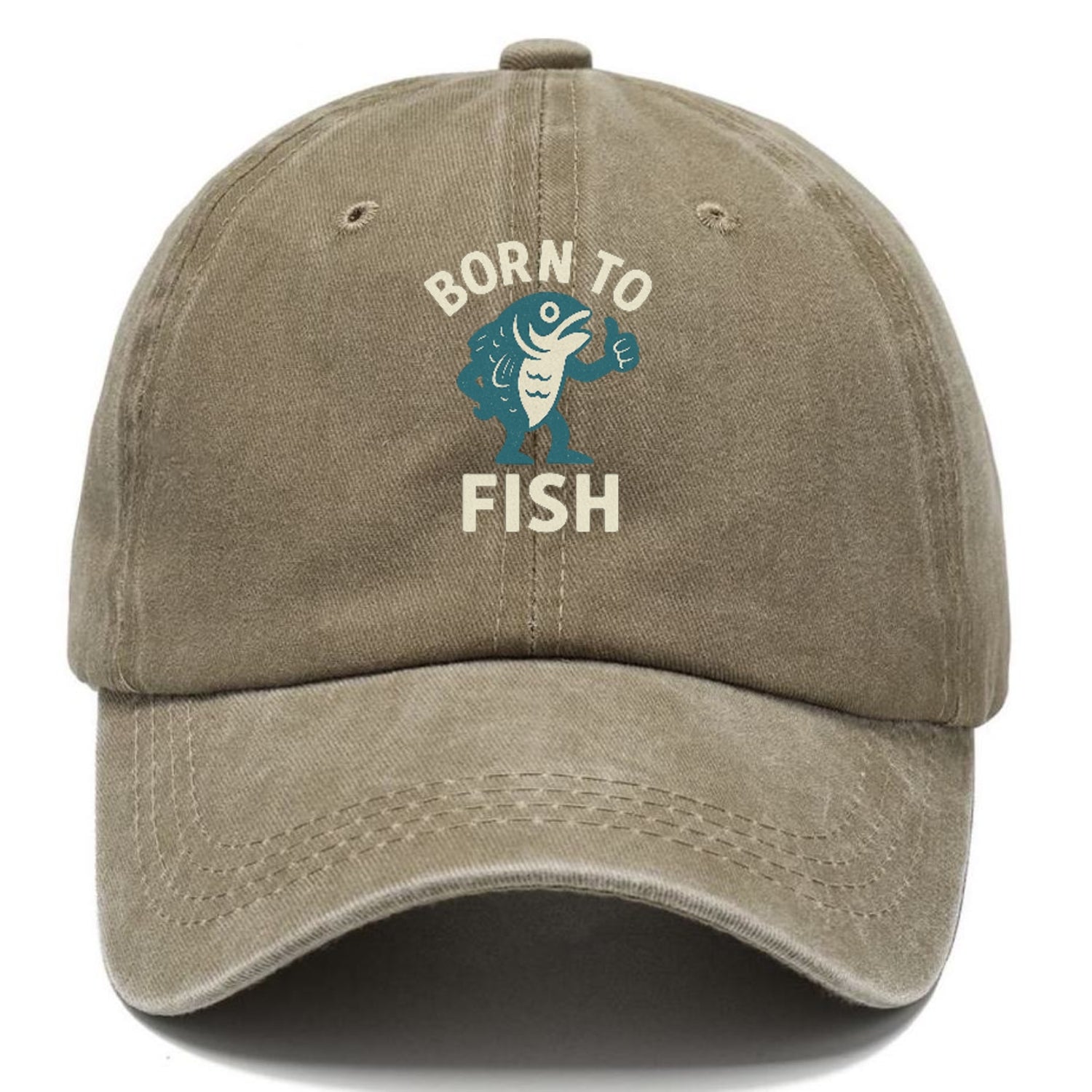 born to fish Hat