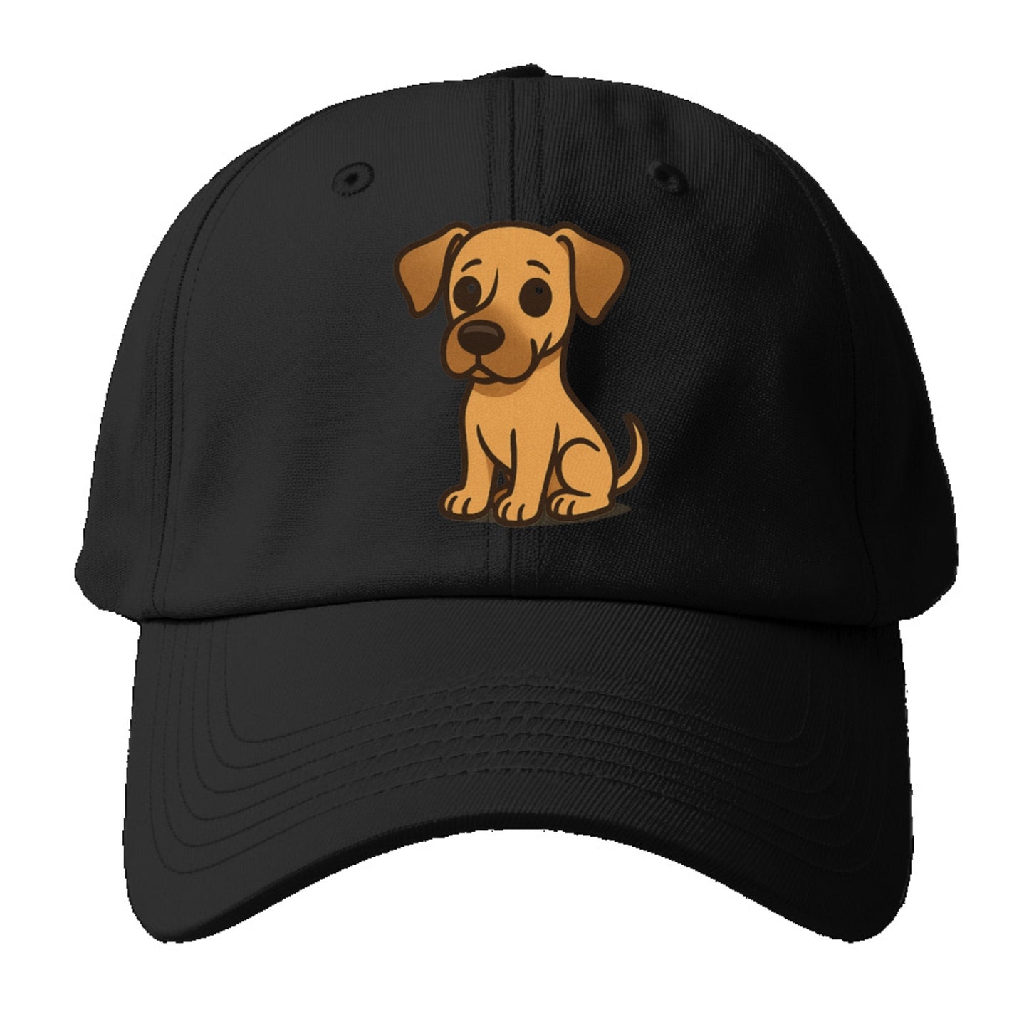 great dane fawn colored sitting pose with gentle expression portrait design Hat