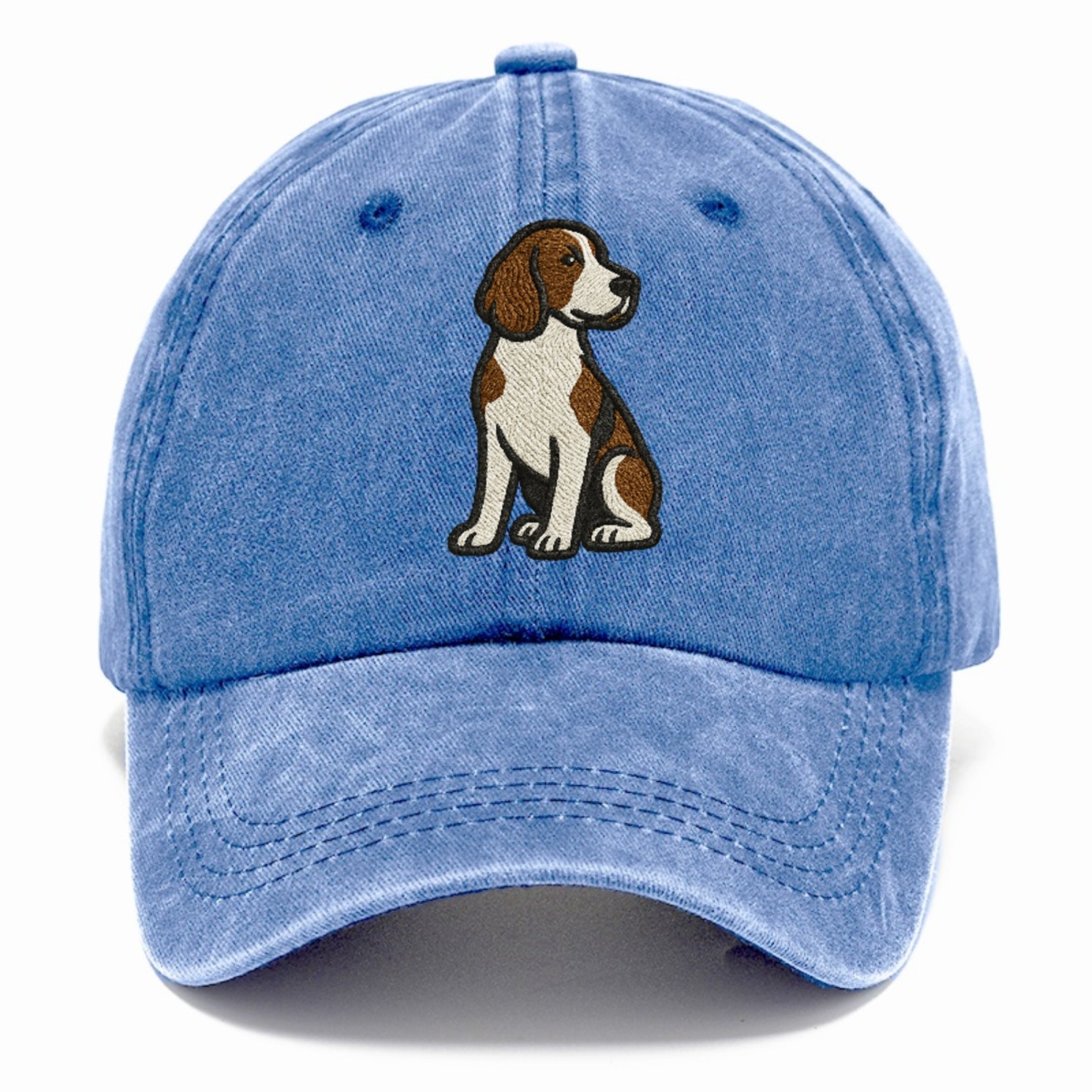 english-springer-spaniel-liver-white-loyal-companion Hat