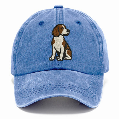 english-springer-spaniel-liver-white-loyal-companion Hat
