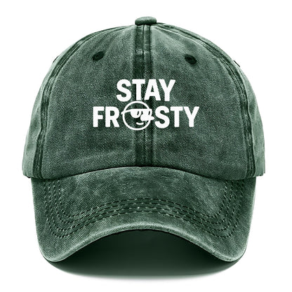 stay frosty snowman Hat