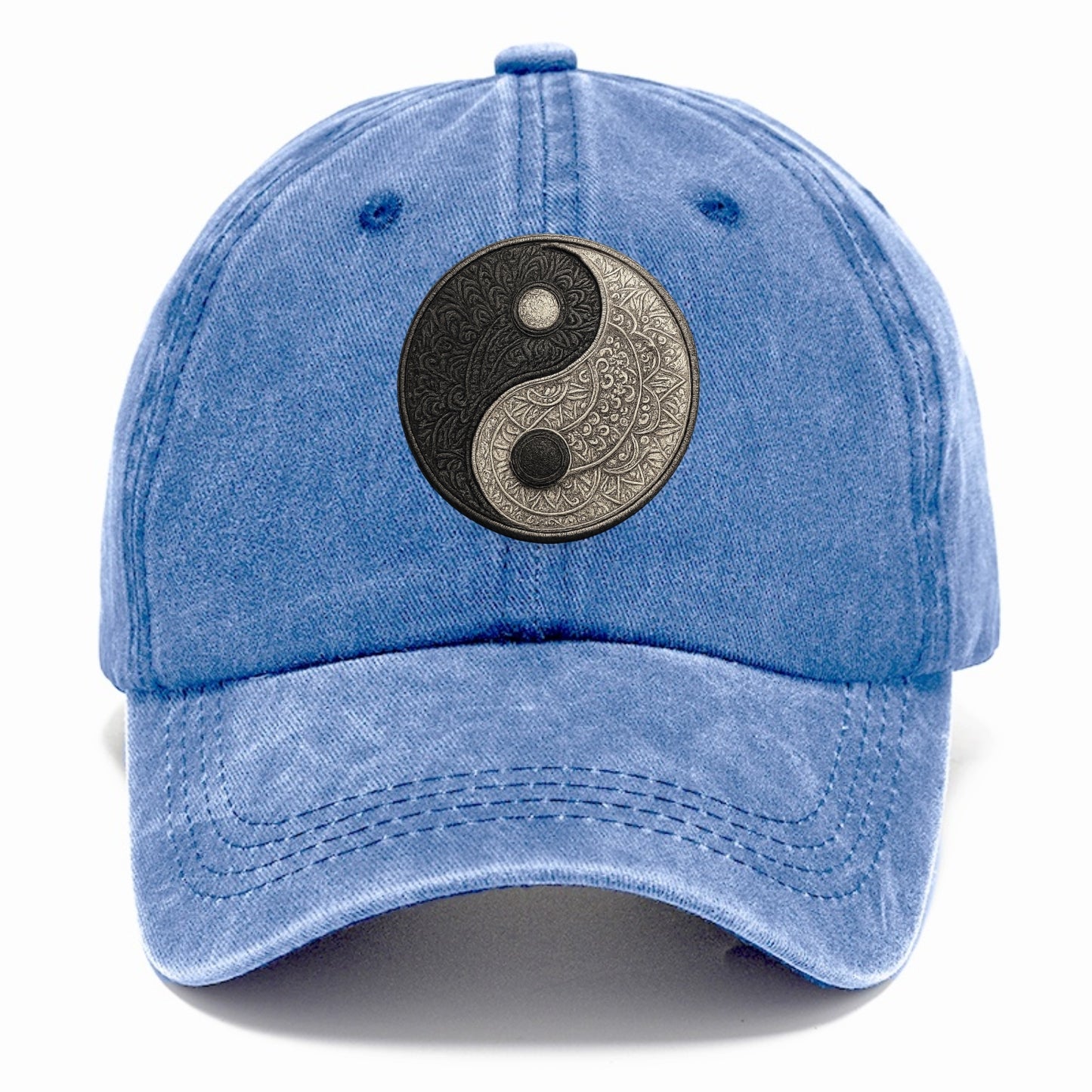 mandala yin yang pattern Hat