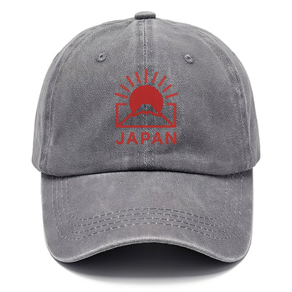 rising sun logo Hat