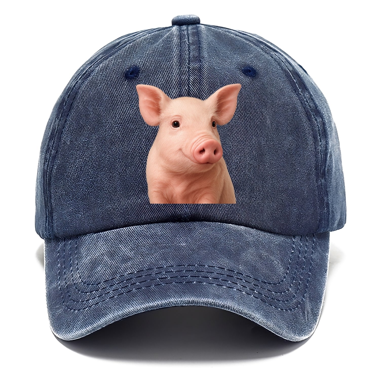 pig portrait design Hat