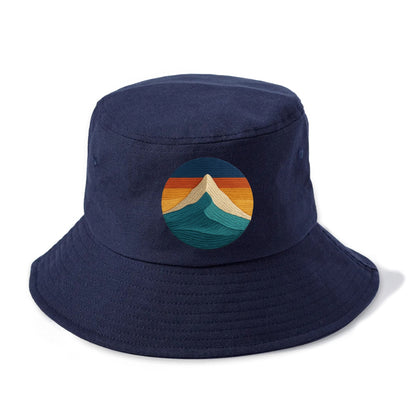 mountain landscape design Hat