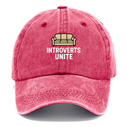 introverts unite couch Hat