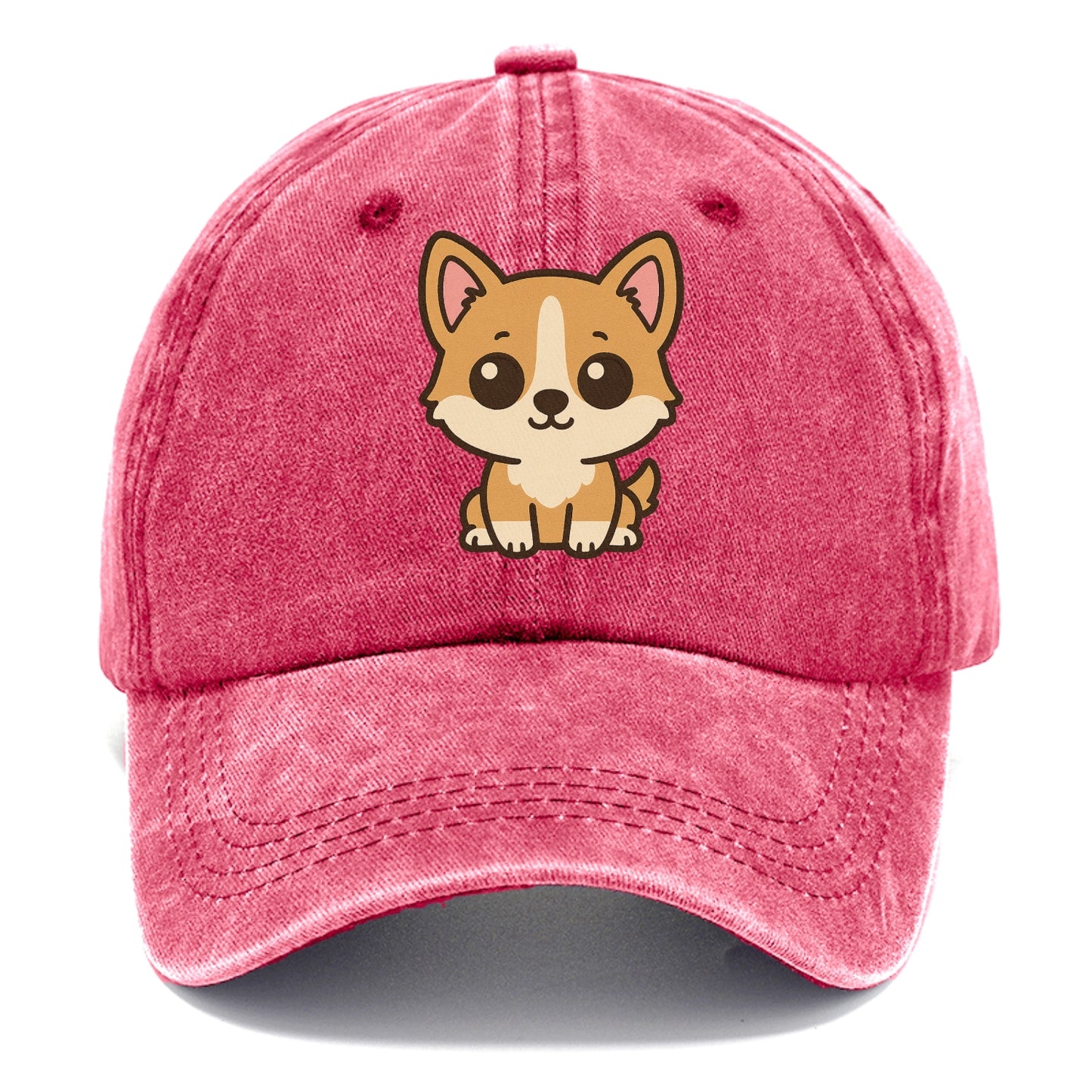 charming-corgi-wagging-heart Hat