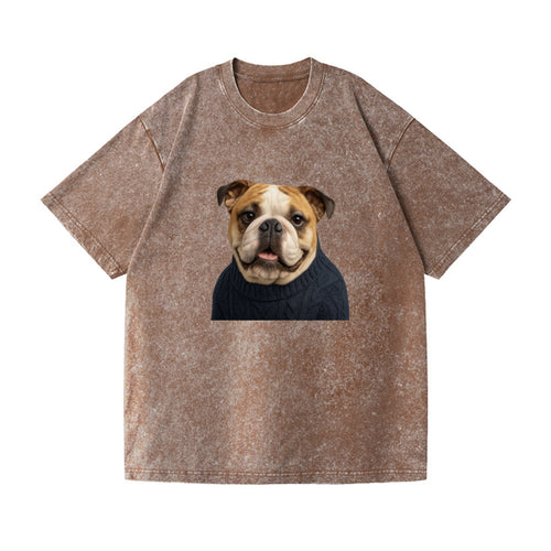 Bulldog Cozy Charmer Vintage T-shirt