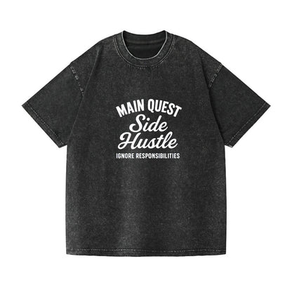 main quest hustle ignore Hat