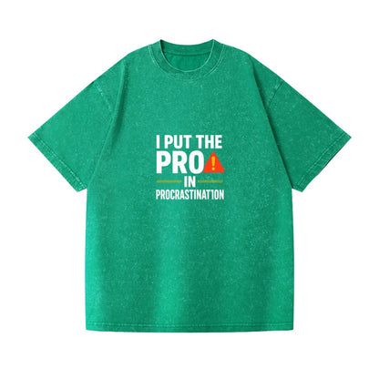 pro in procrastination Hat