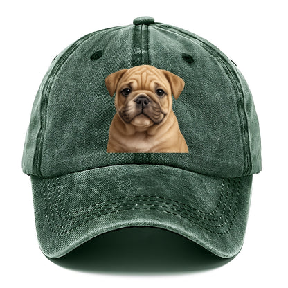 bulldog puppy: charming & loyal companion Hat