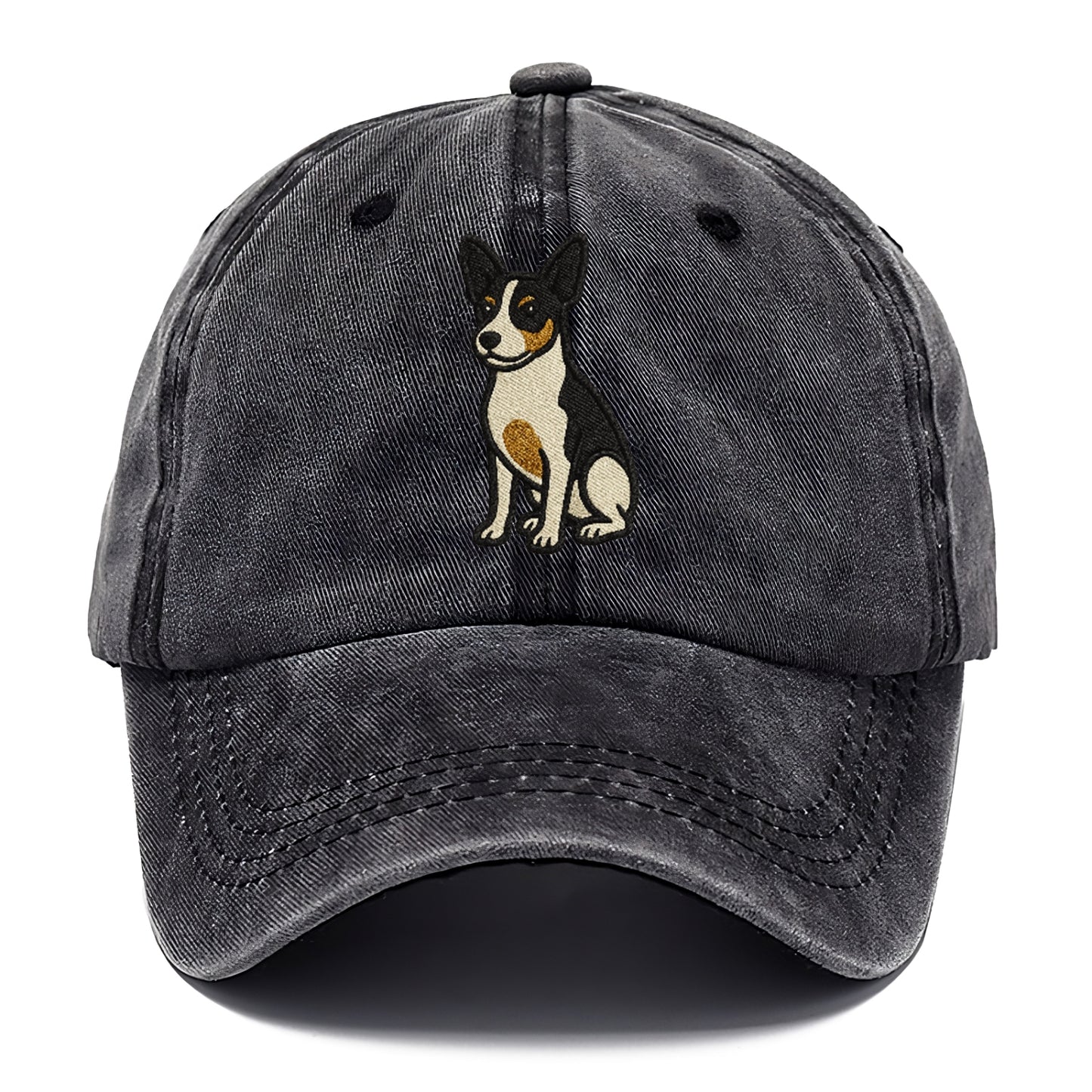 Rat Terrier Tri Color Pose Hat