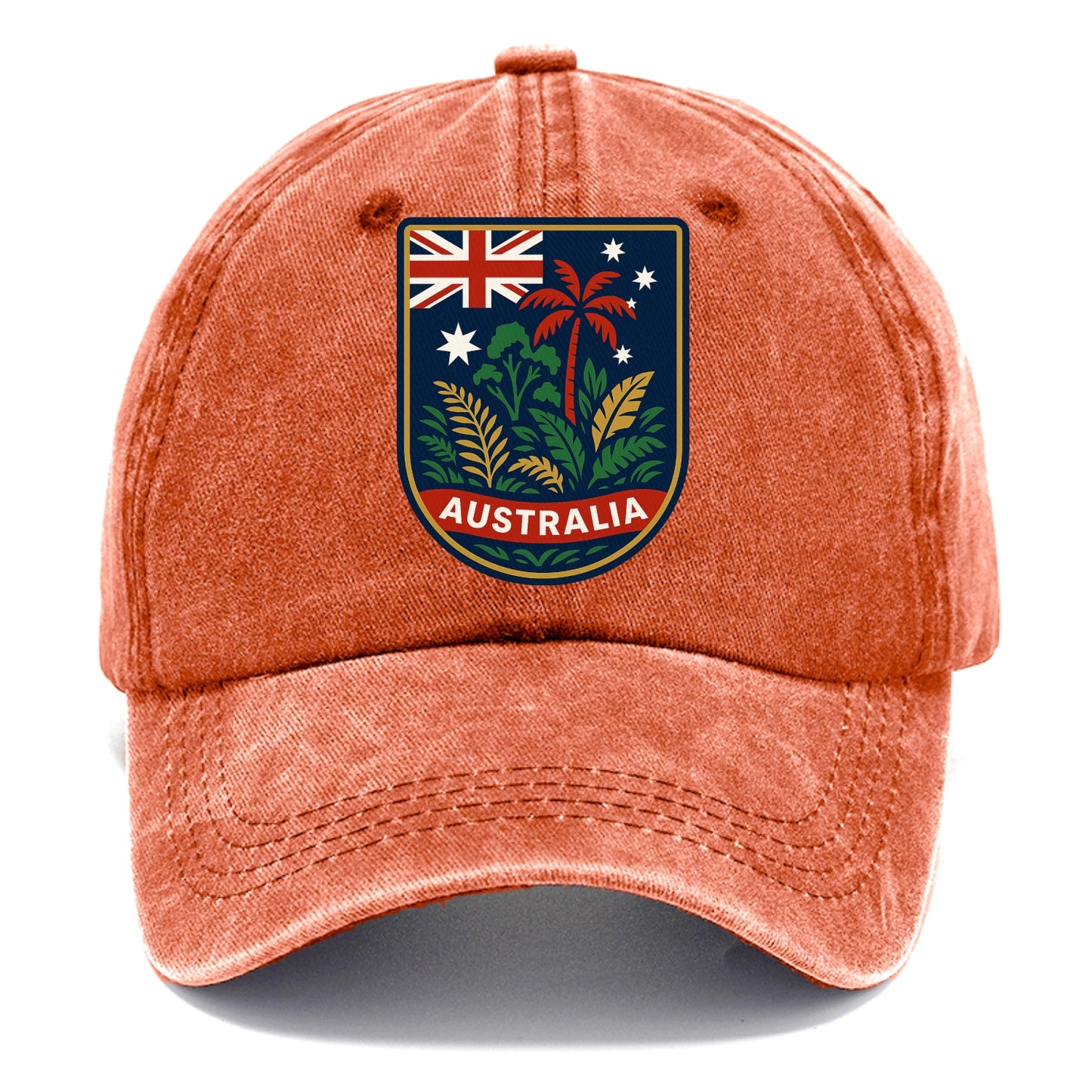 Australian Travel Badge Hat