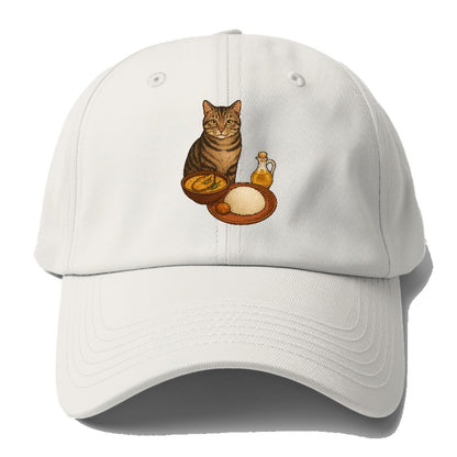 bengali-fish-curry-cat-charm Hat