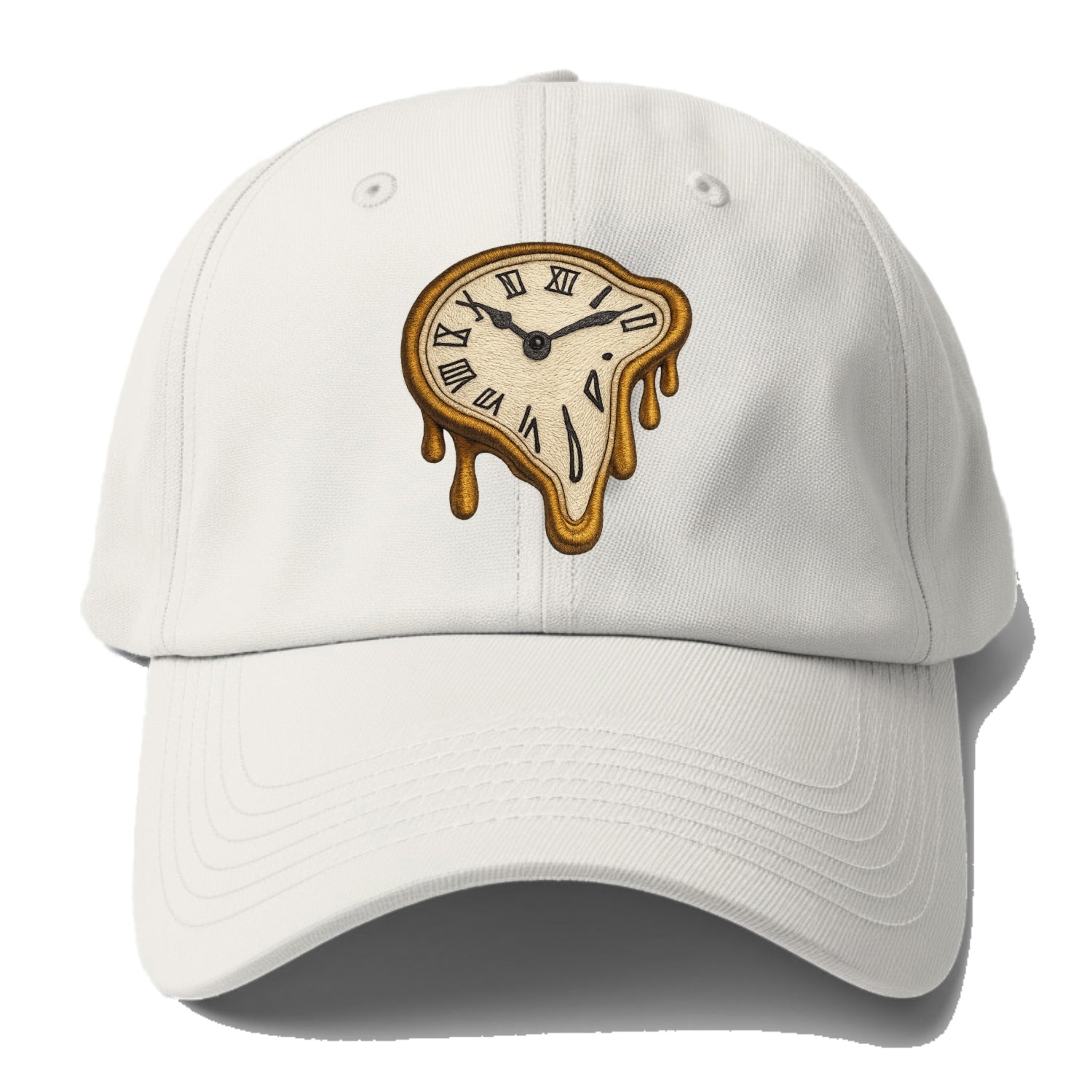 melting clock surreal time distortion Hat