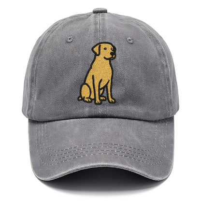 yellow-labrador-loyal-companion Hat