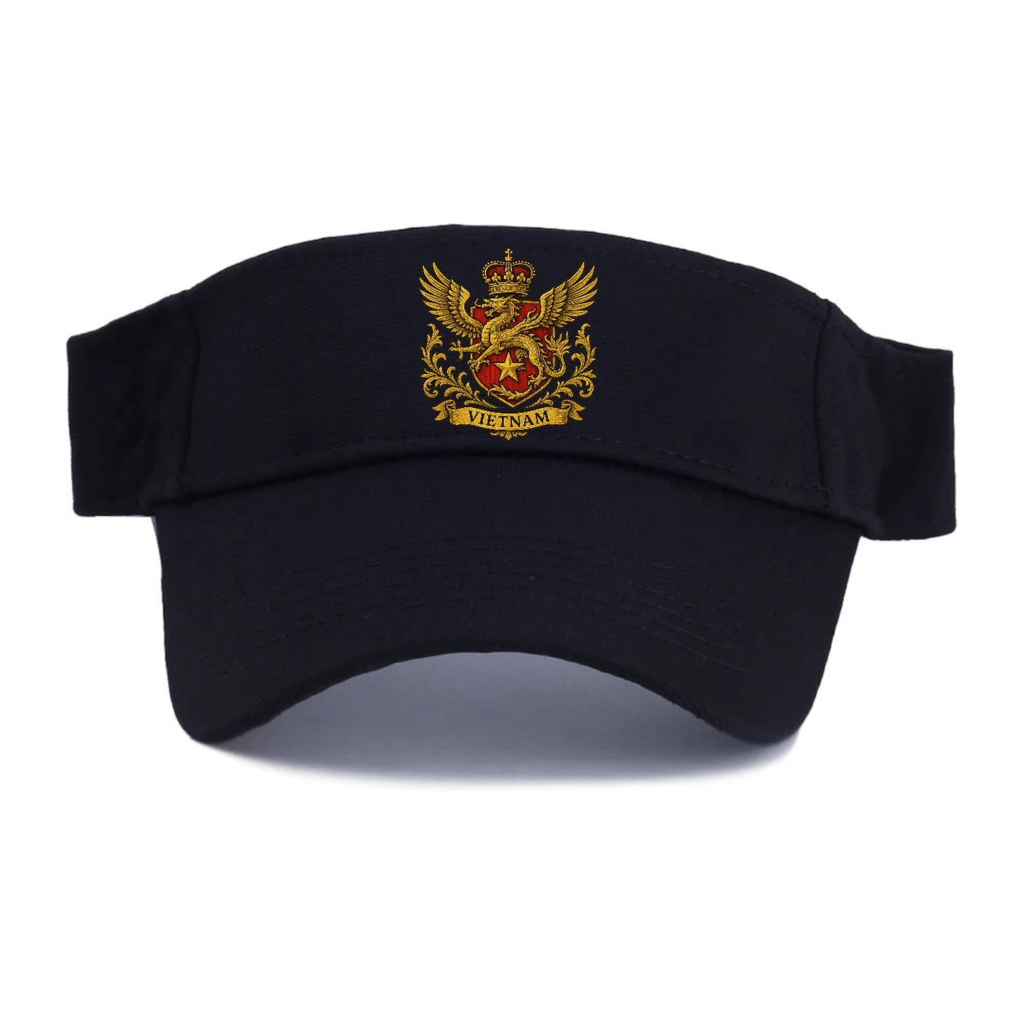 heraldic-emblem-with-dragon-and-text Hat