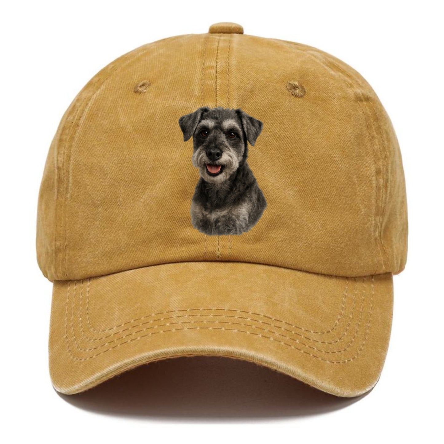 schnoodle portrait design Hat