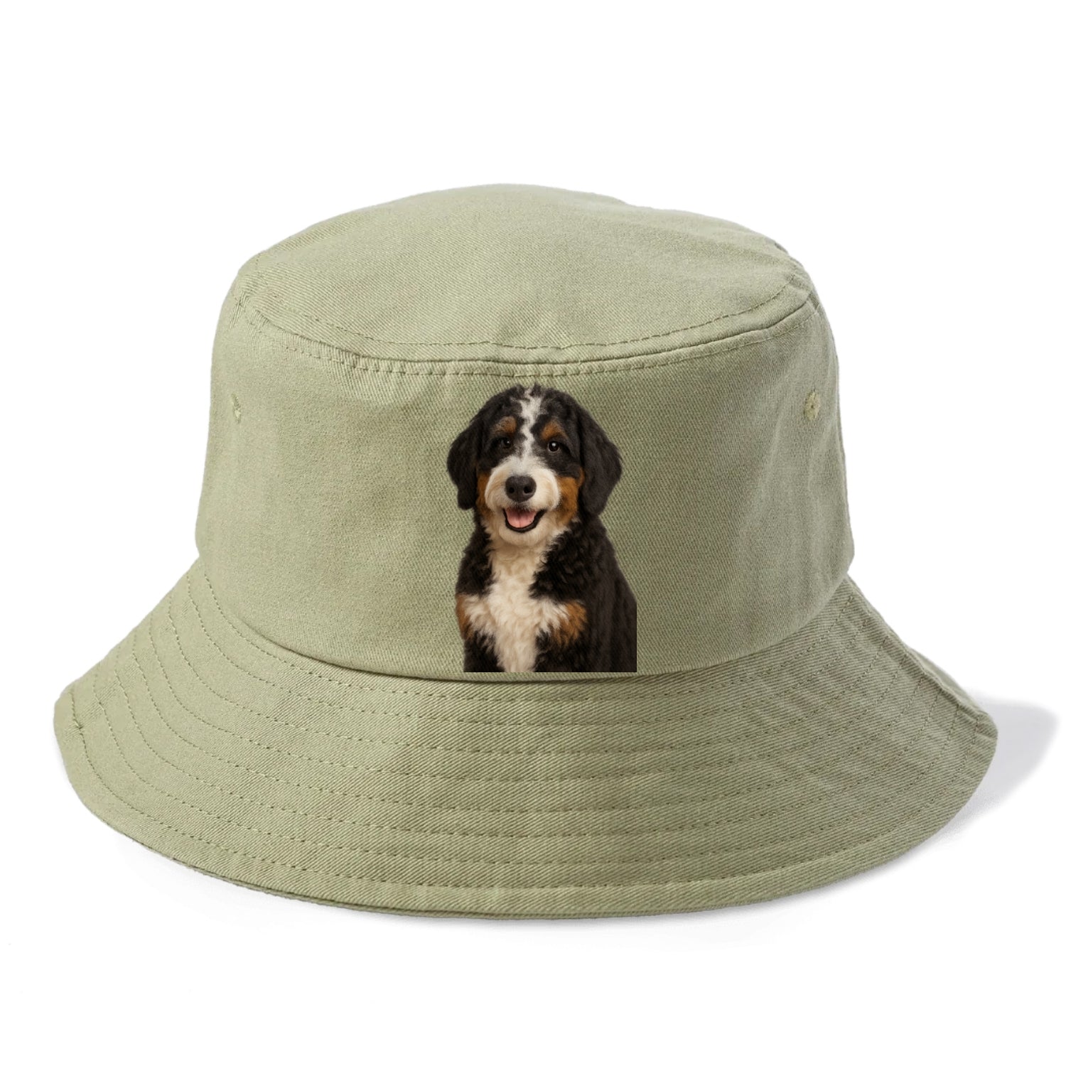 bernedoodle portrait design Hat