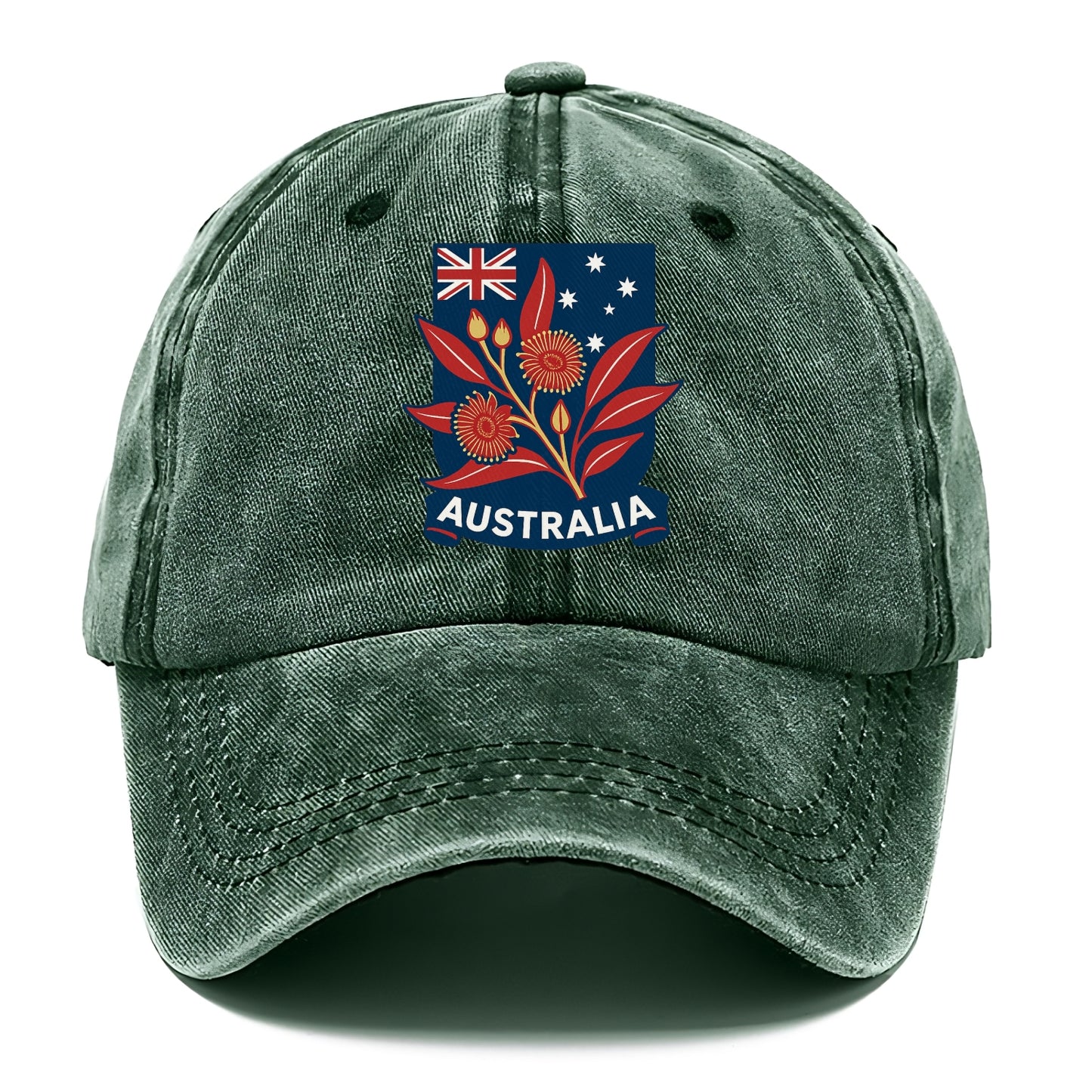 Australian Floral Patriotic Hat