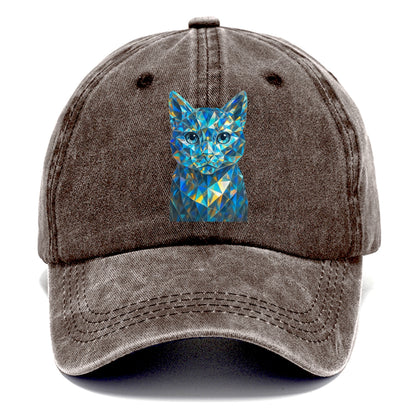 crystal prism portrait design Hat