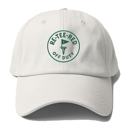 re teed red off duty Hat