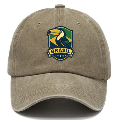 brazilian toucan heritage logo Hat