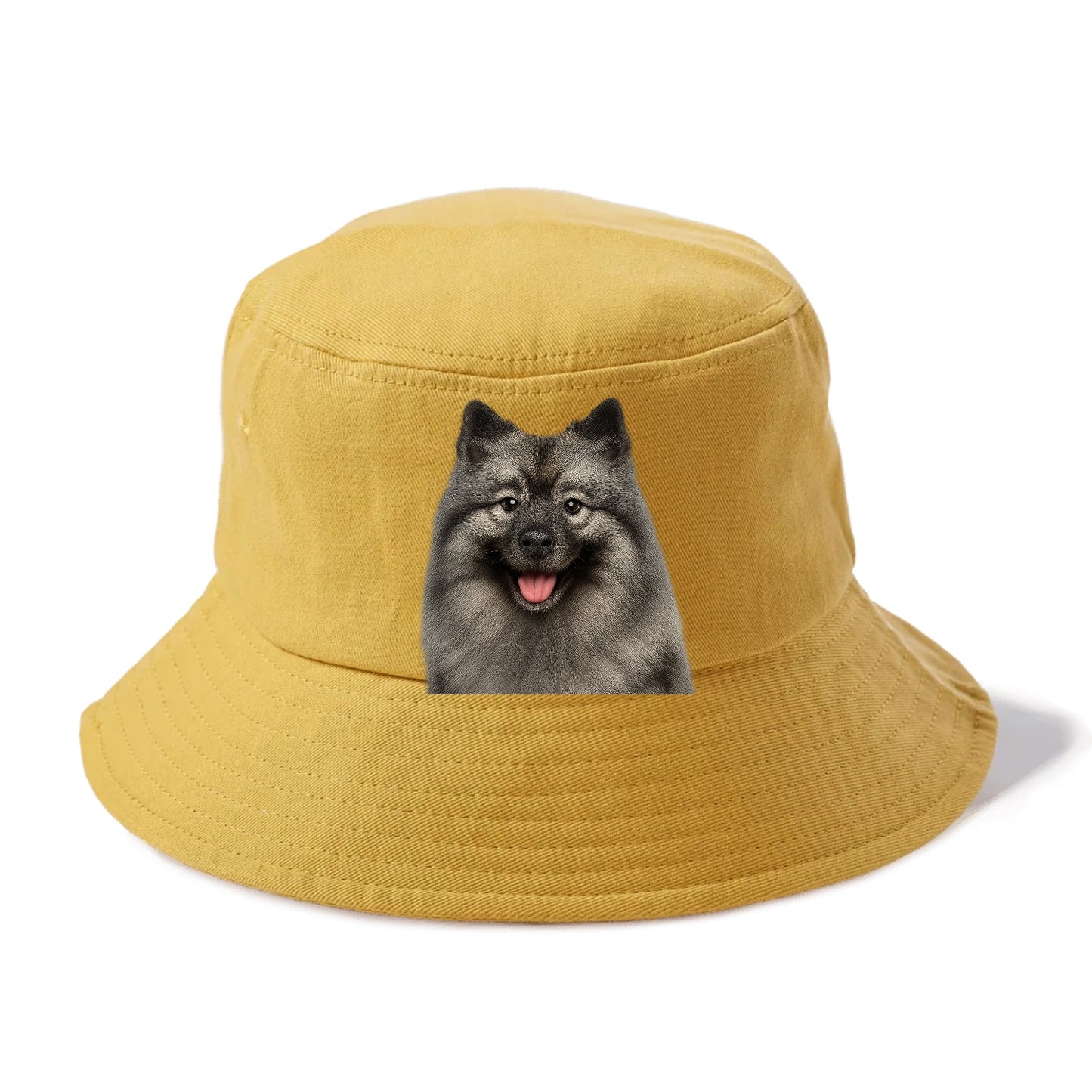 keeshond: silver fox, golden heart Hat