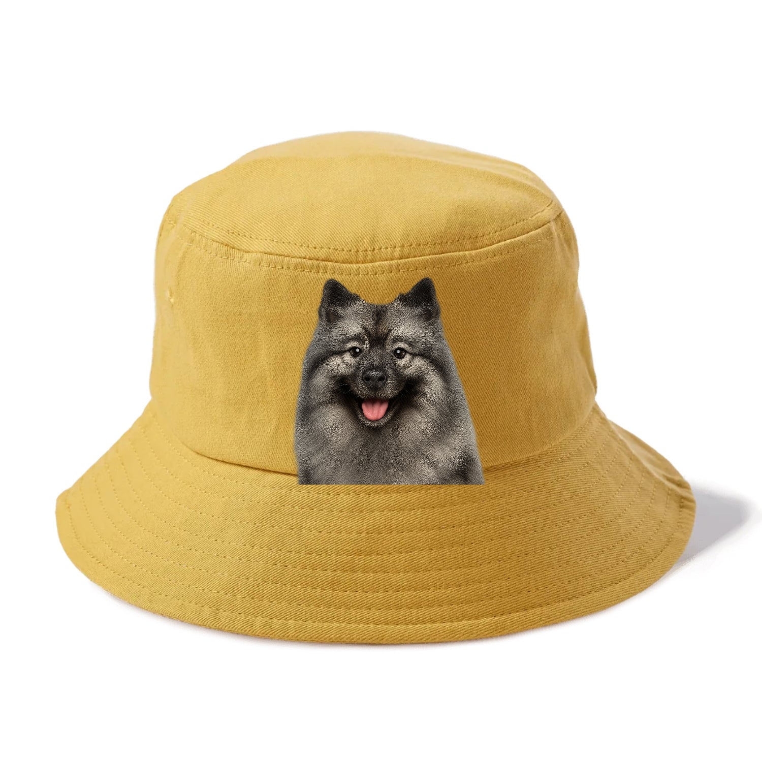 keeshond: silver fox, golden heart Hat