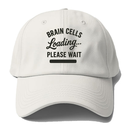 brain cells loading humorous design Hat