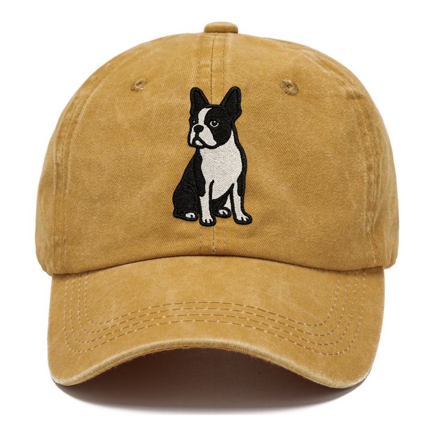 boston-terrier-black-white-tuxedo-charming-companion Hat