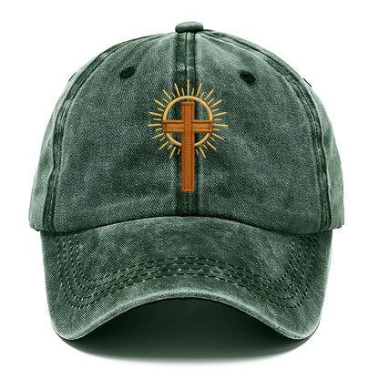 christian cross faith Hat