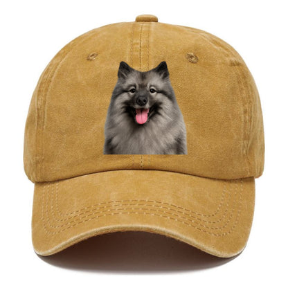keeshond: silver fox spirit Hat
