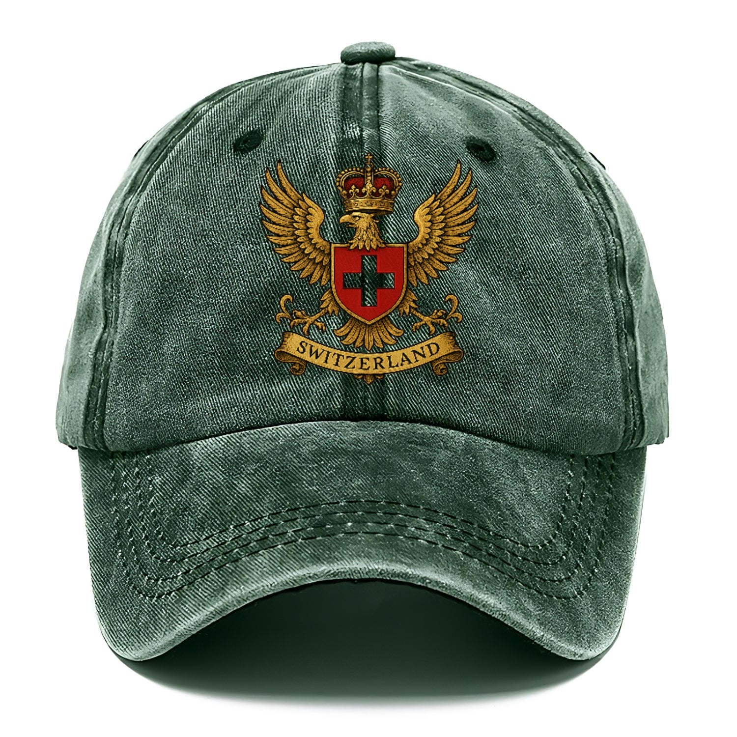 switzerland eagle logo Hat