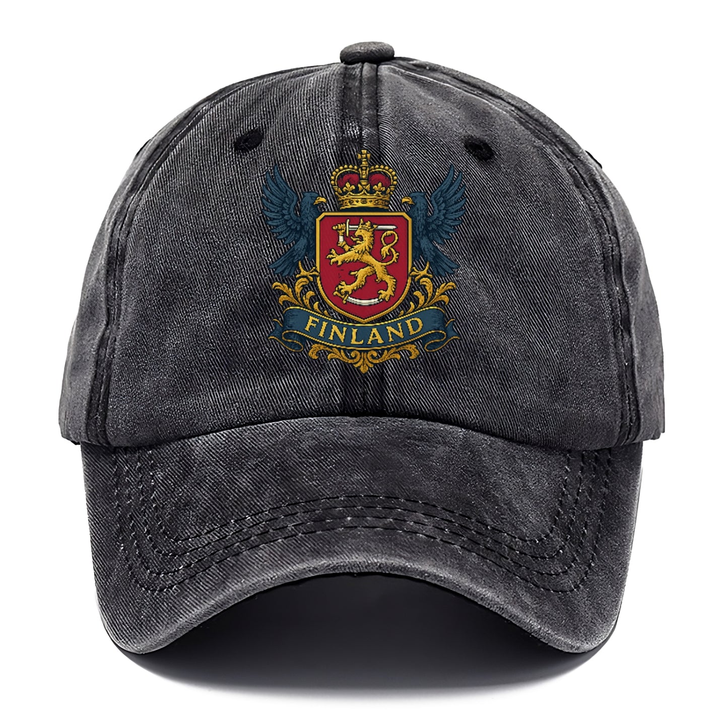 finland lion logo Hat