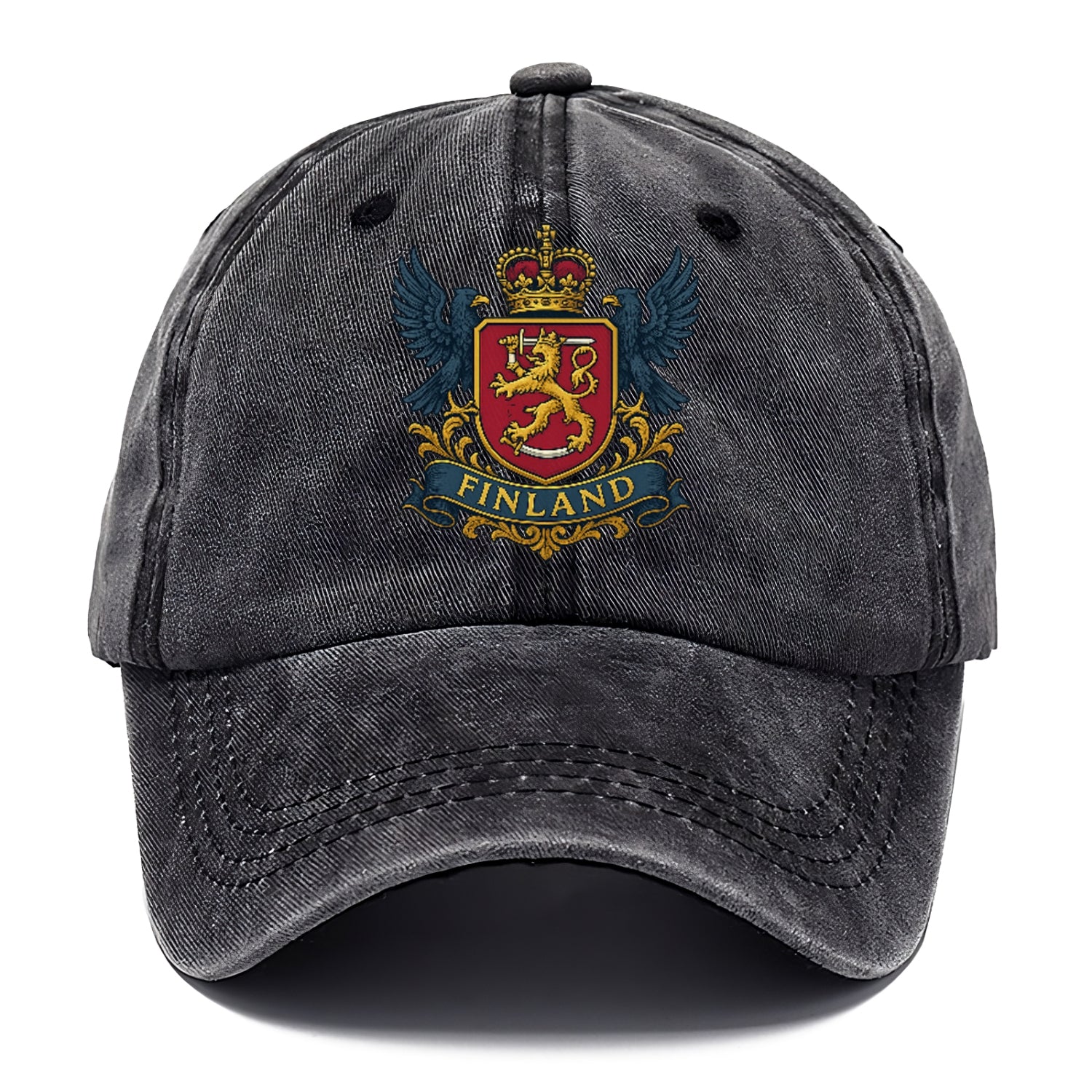finland lion logo Hat