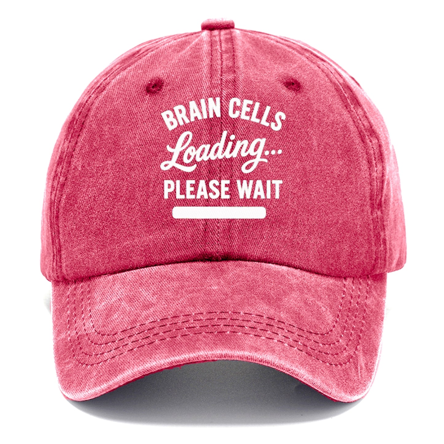 brain cells loading humorous design Hat