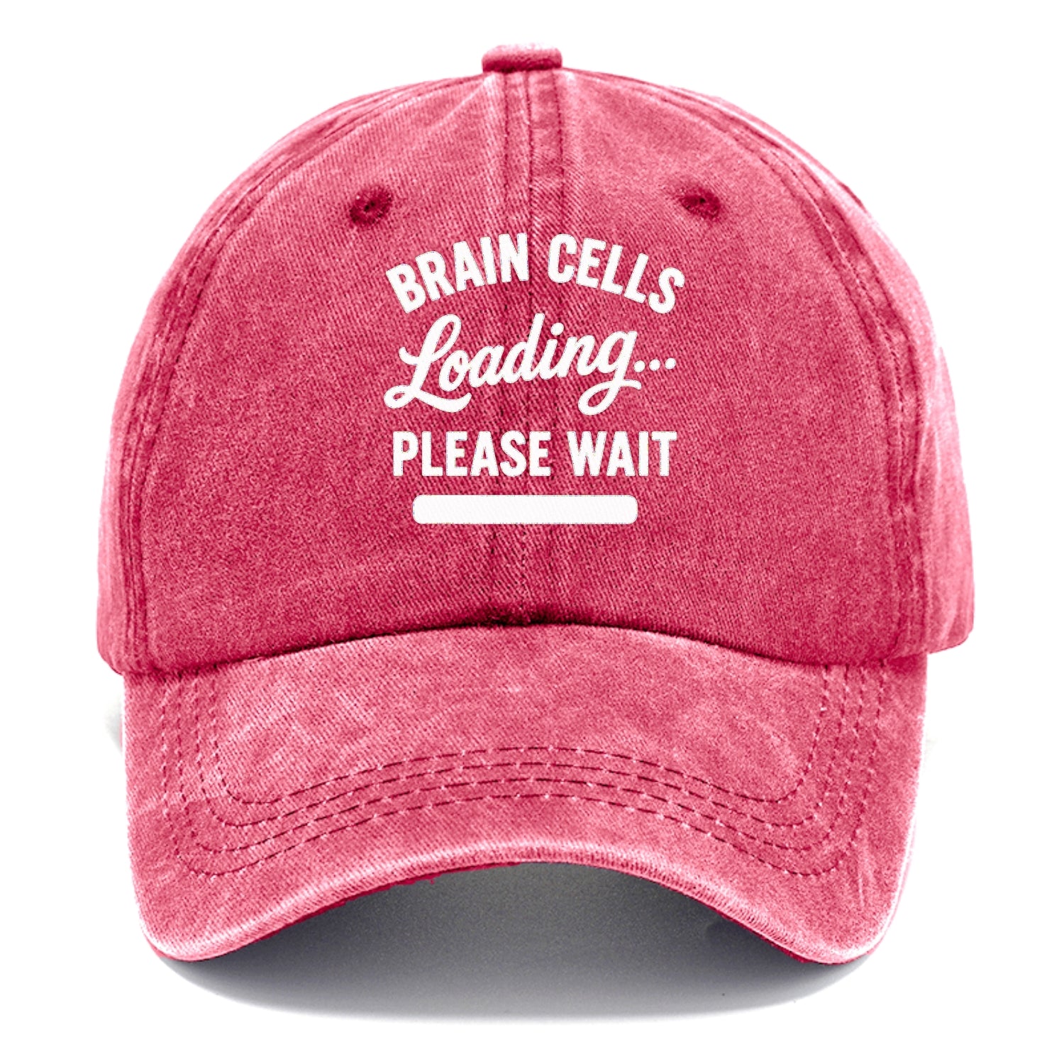 brain cells loading humorous design Hat