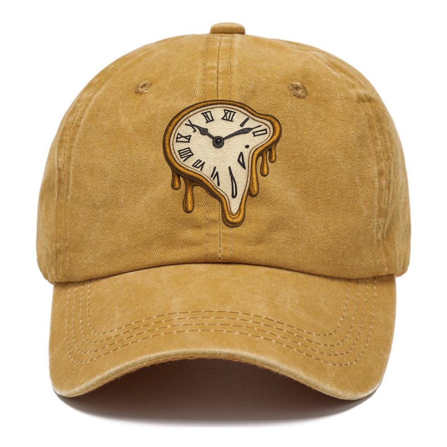 melting clock surreal time distortion Hat