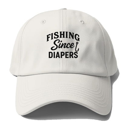 fishing from diapers hat design Hat