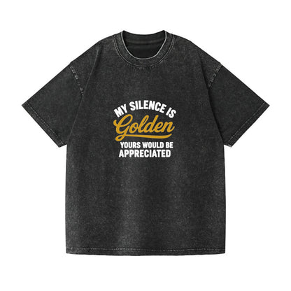 silence is golden appreciated humor Hat