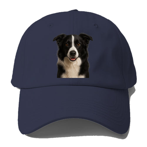 Border Collie Intelligent Companion Baseball Cap For Big Heads