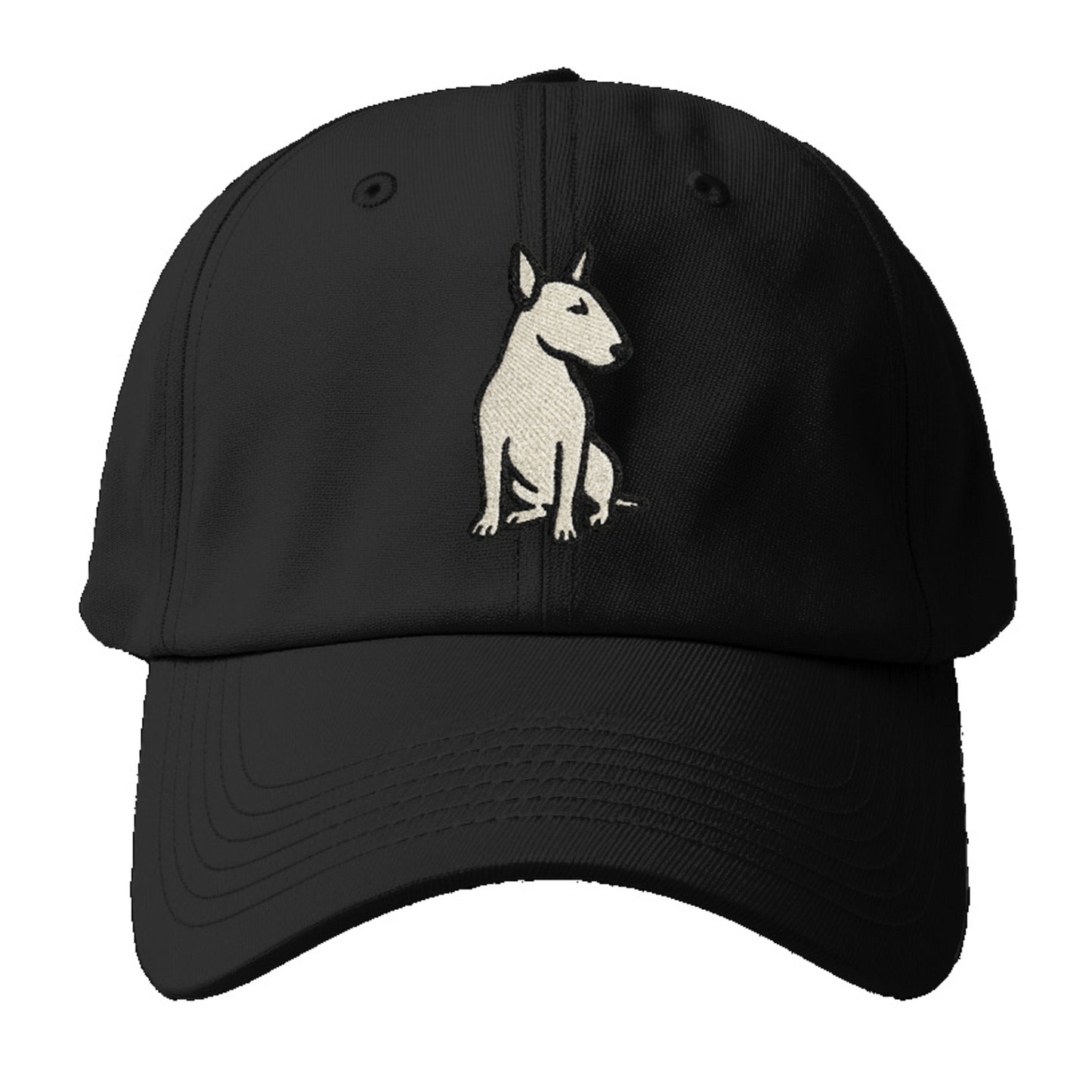 Miniature Bull Terrier White Pose Hat