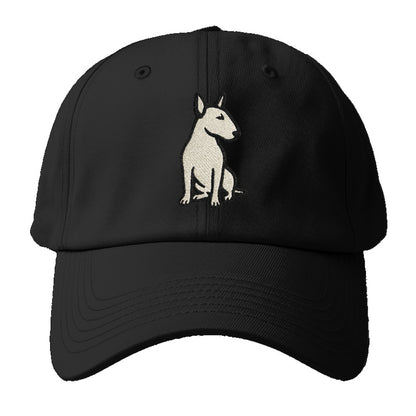 Miniature Bull Terrier White Pose Hat